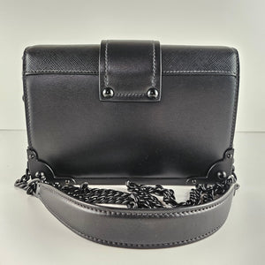 Prada Cahier So Black Hardware Small Crossbody