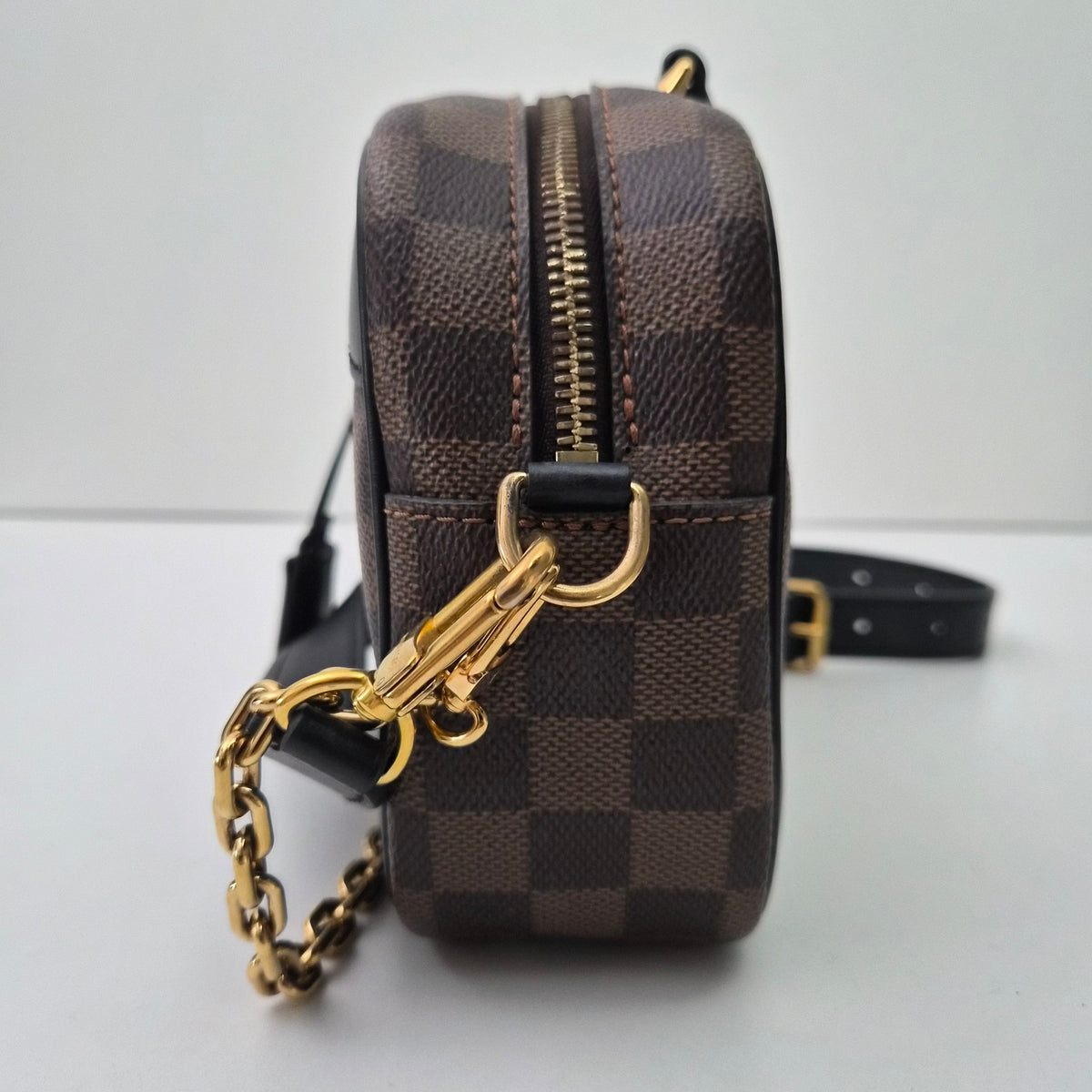 Louis Vuitton Damier Ebene Valisette Souple BB Black