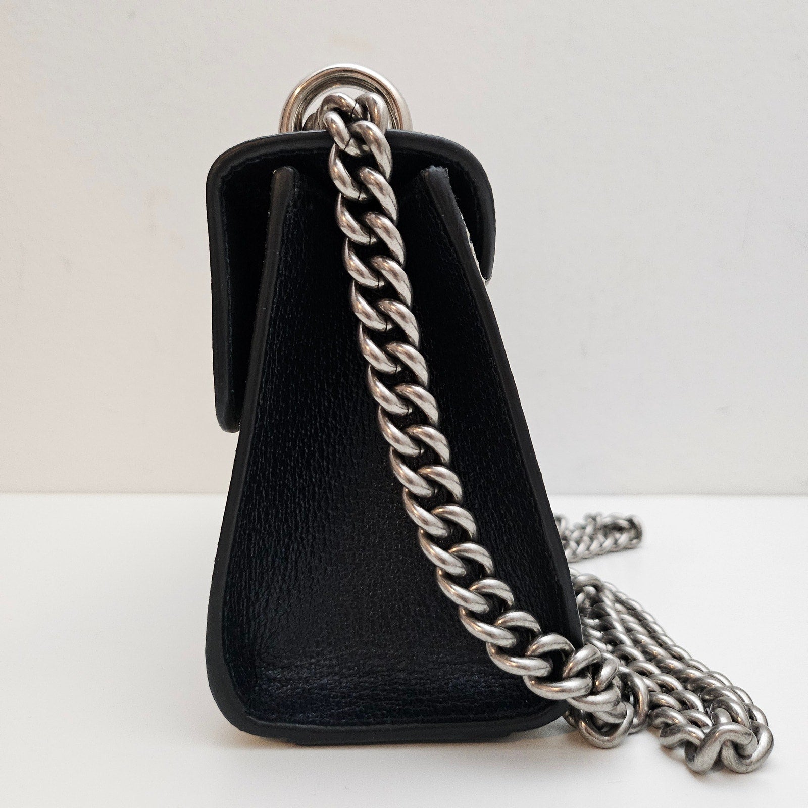 Gucci GG Supreme Web Small Padlock Shoulder Bag Black