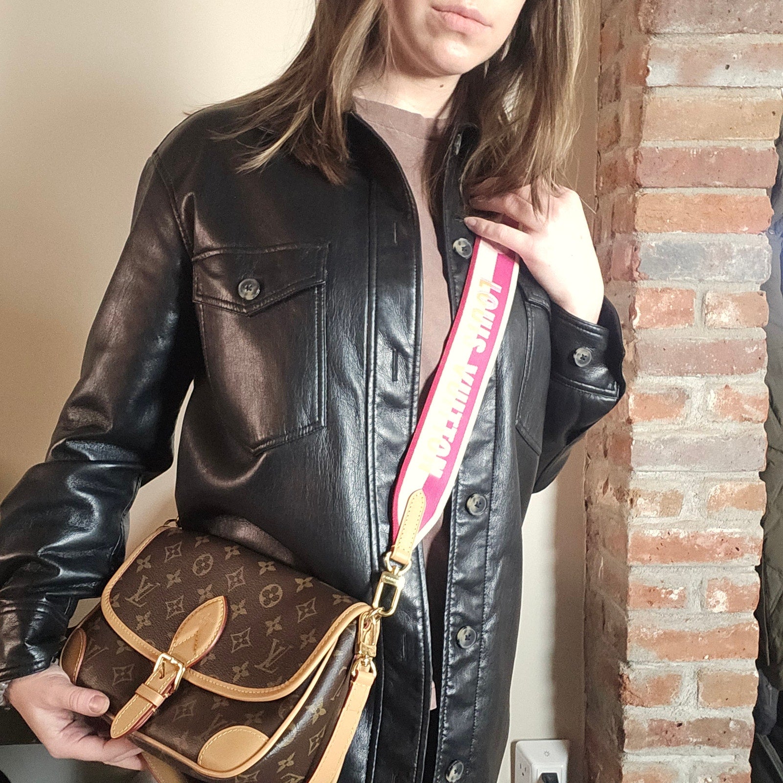 Louis Vuitton Monogram Diane Fuchsia