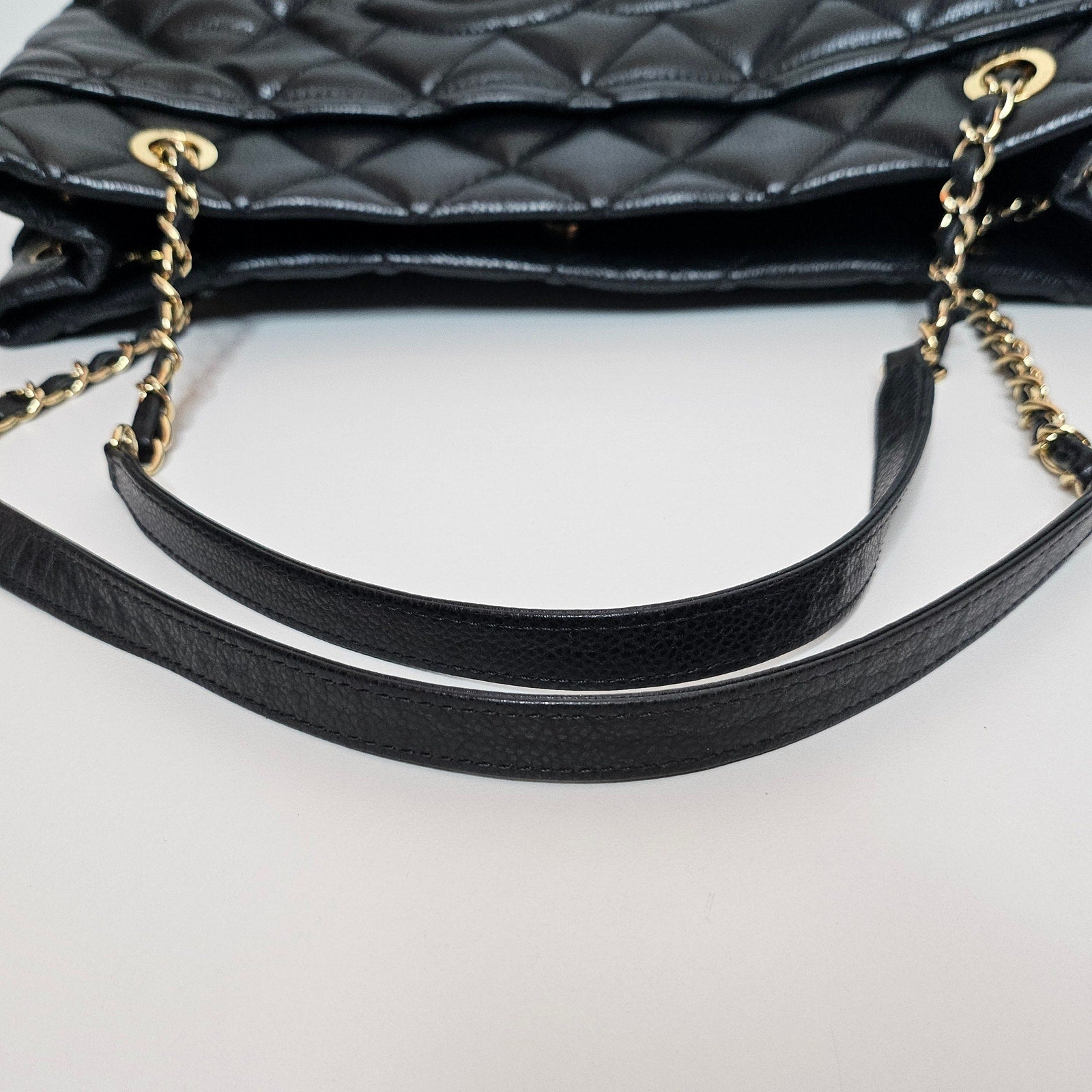 Chanel Timeless CC Caviar Leather Shopper Tote