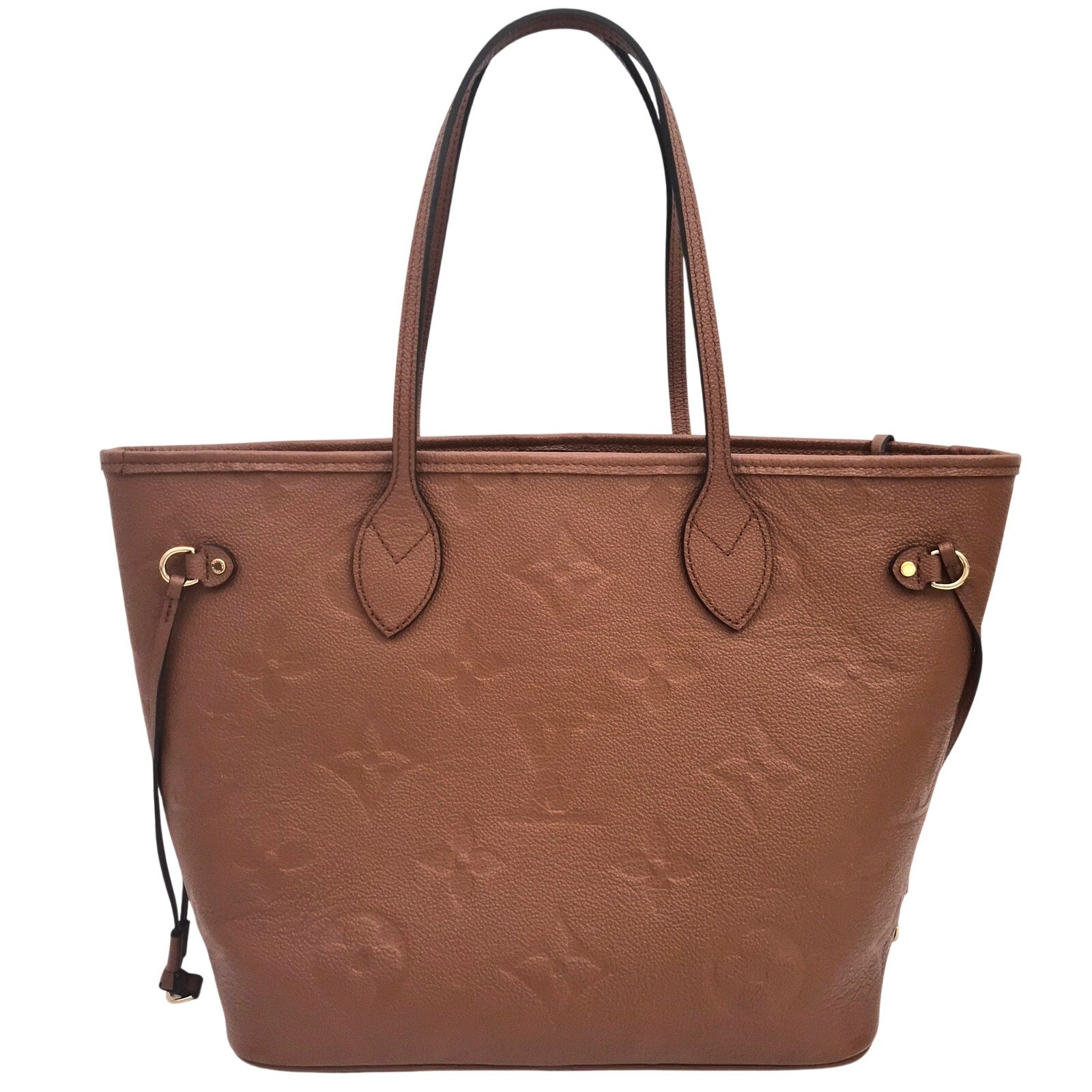 Louis Vuitton Empreinte Monogram Giant Neverfull MM Cognac Tote