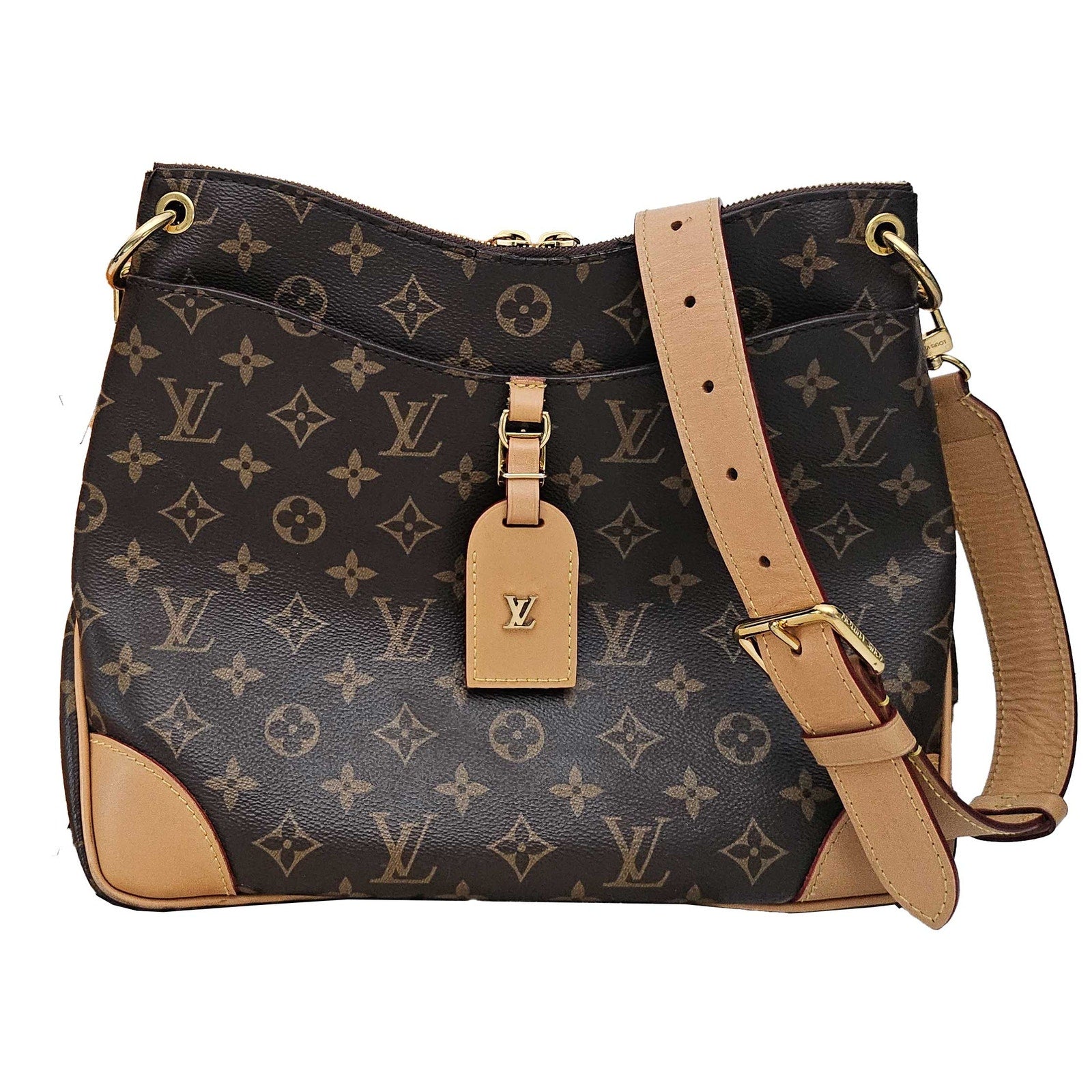 Louis Vuitton Monogram Odeon MM Natural