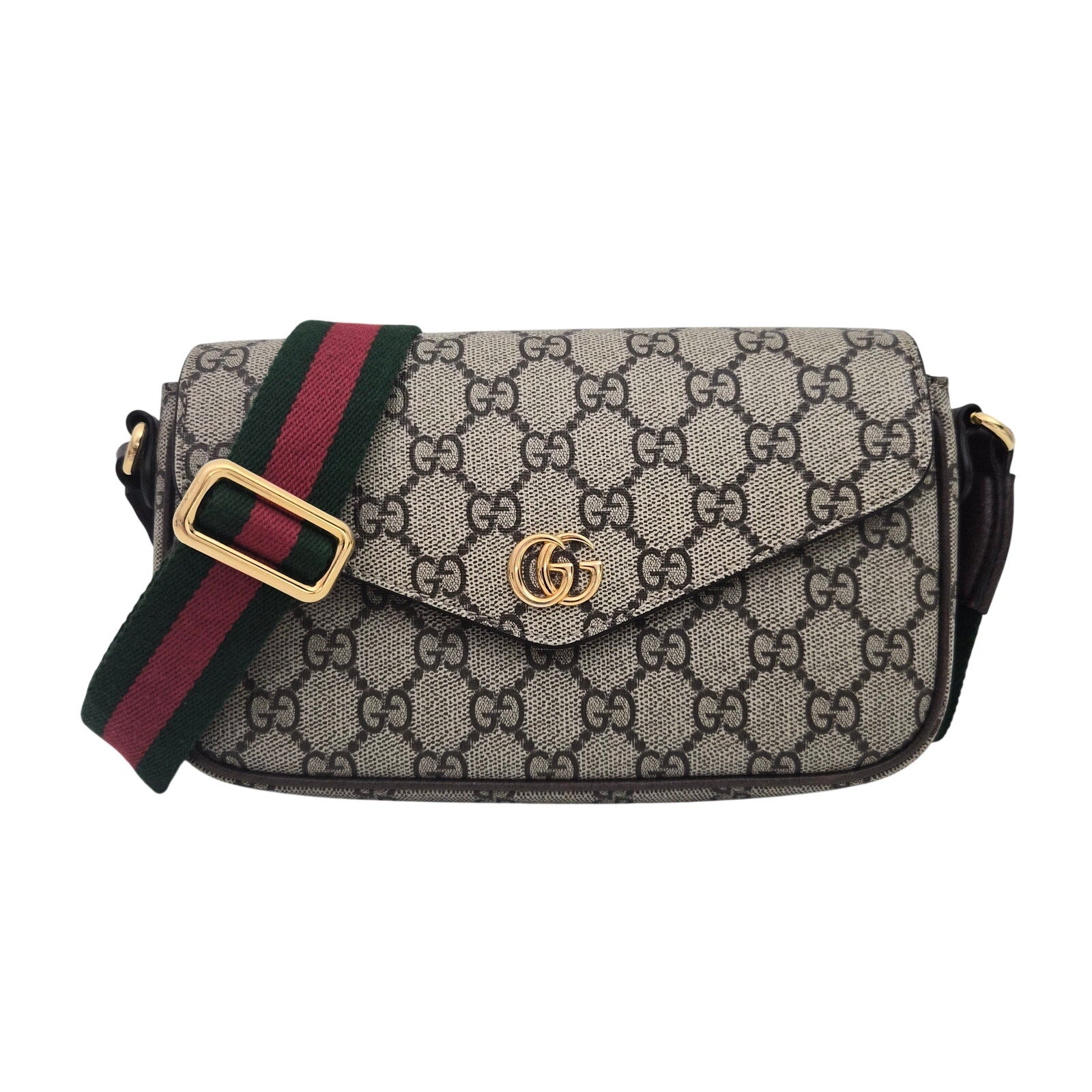 Gucci GG Supreme Monogram Ophidia Pochette Envelope Bag