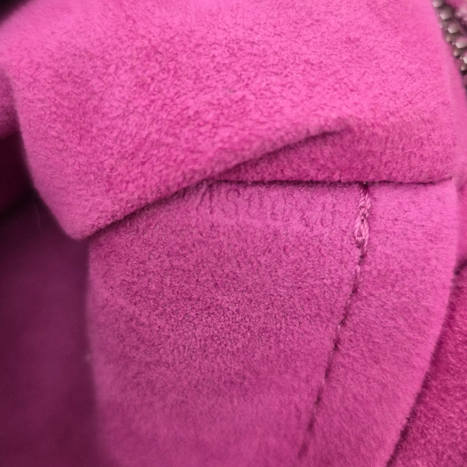 Louis Vuitton Fuchsia Denim Monogram Baggy PM Bag