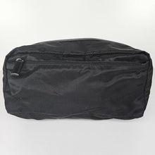 Load image into Gallery viewer, Prada Black Nylon Double Zip Large Toiletry Case Bag
