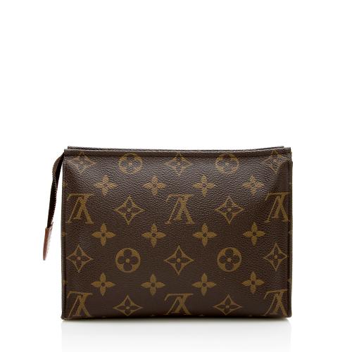 Louis Vuitton Monogram Toiletry Pouch Cosmetic Case 19