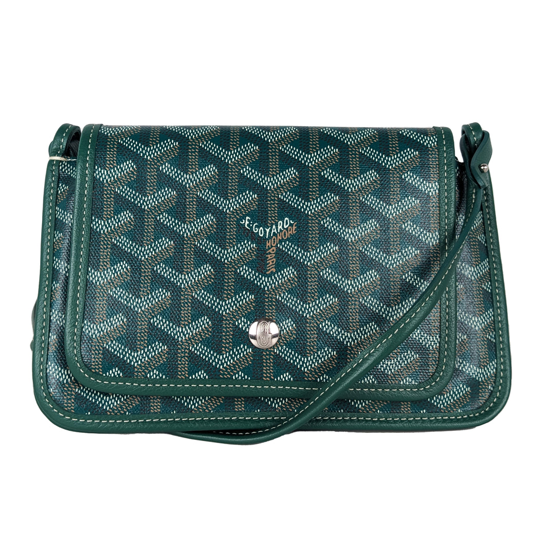 Goyard Plumet Goyardine Crossbody Bag Green