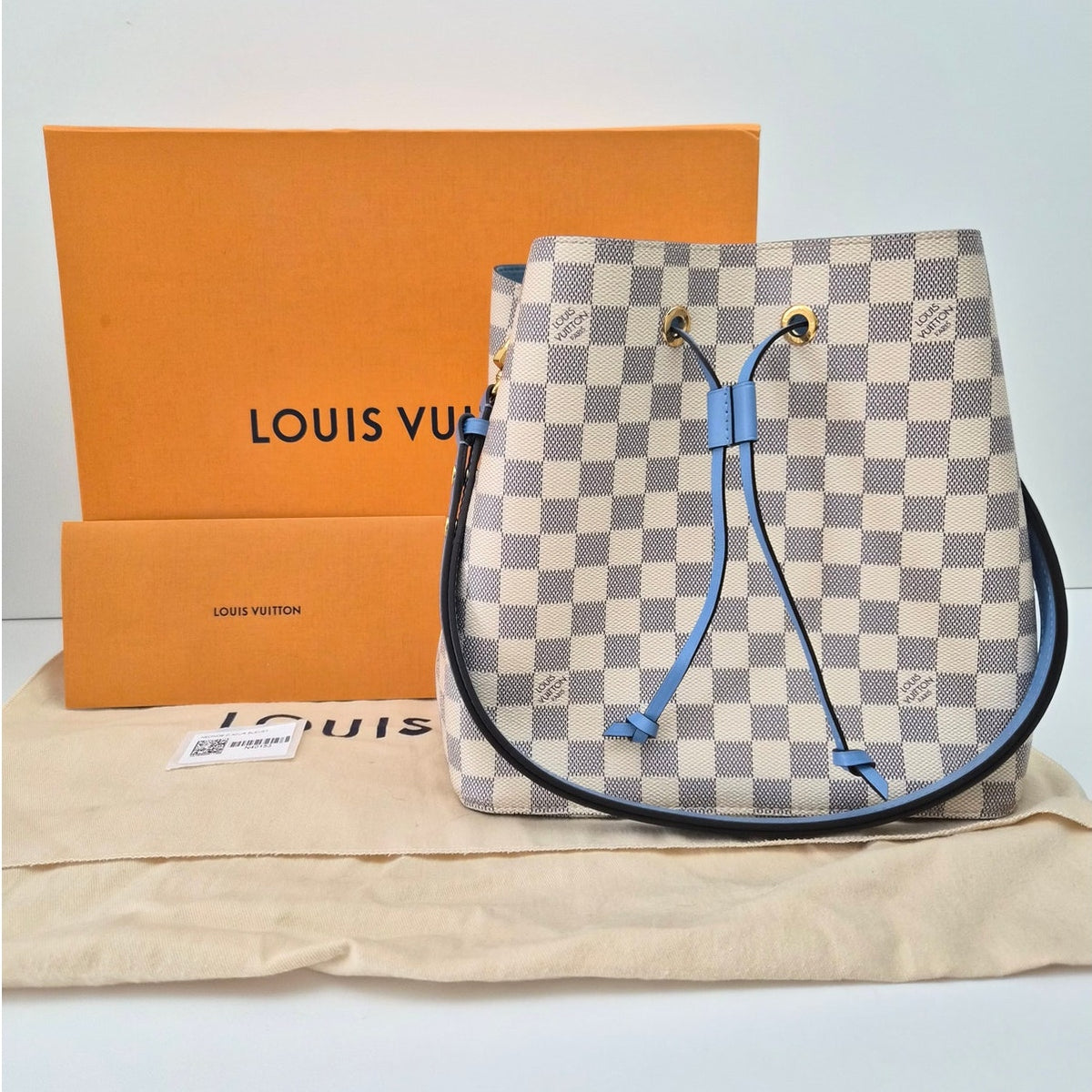 Louis Vuitton Neonoe MM Damier Azur Blue