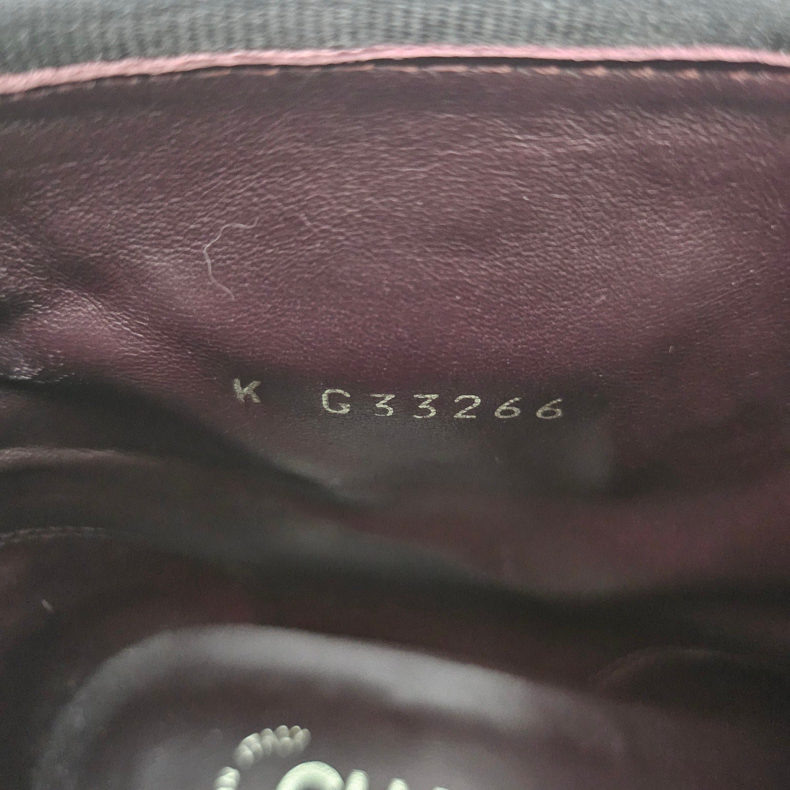 Chanel Burgundy/Black Patent and Leather CC Cap Toe Ankle Boots Size US 7.5 /  EU 37.5