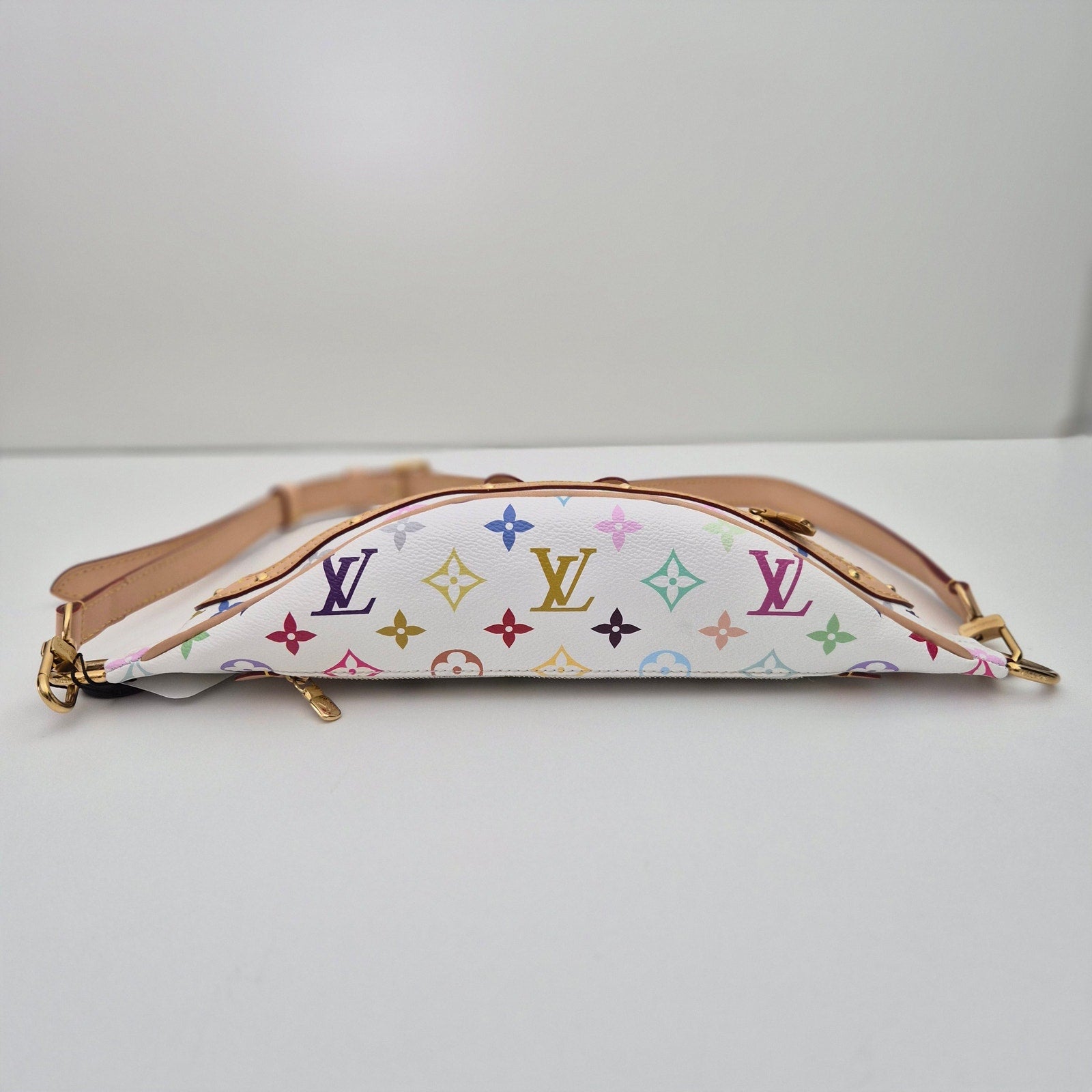 Louis Vuitton LV X TM Monogram Multicolor High Rise Bumbag White