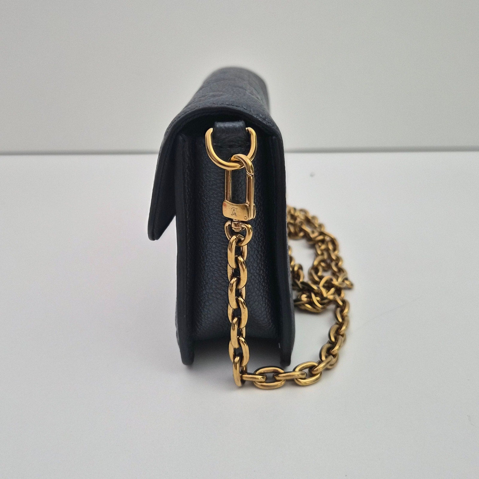 Louis Vuitton Monogram Metallic Metis Wallet on Chain