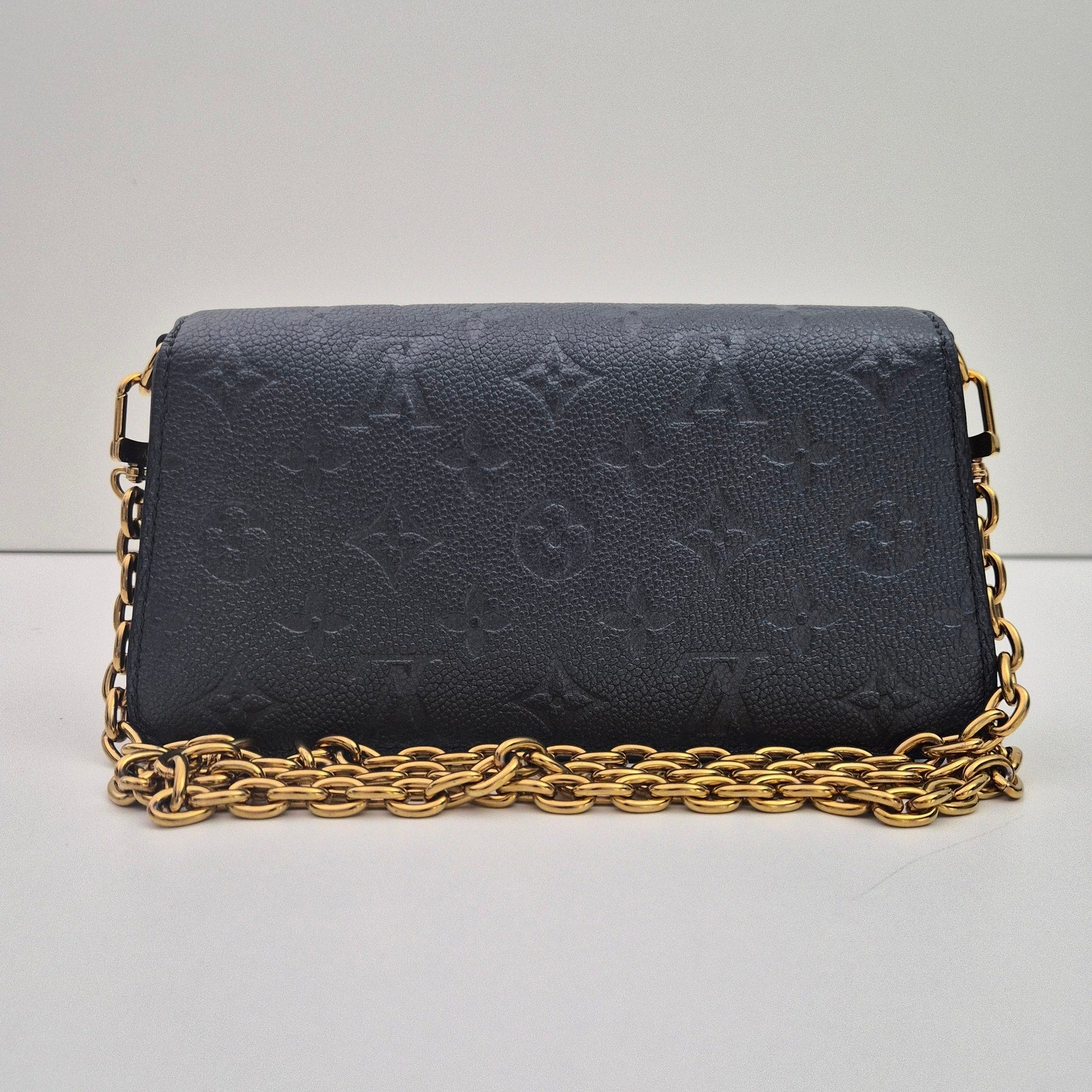 Louis Vuitton Monogram Metallic Metis Wallet on Chain
