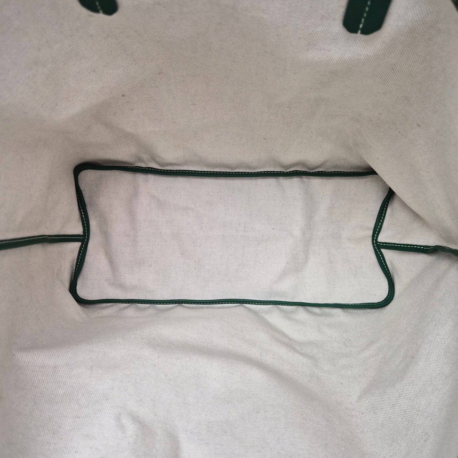 Goyard Goyardine Saint Louis PM Tote Green