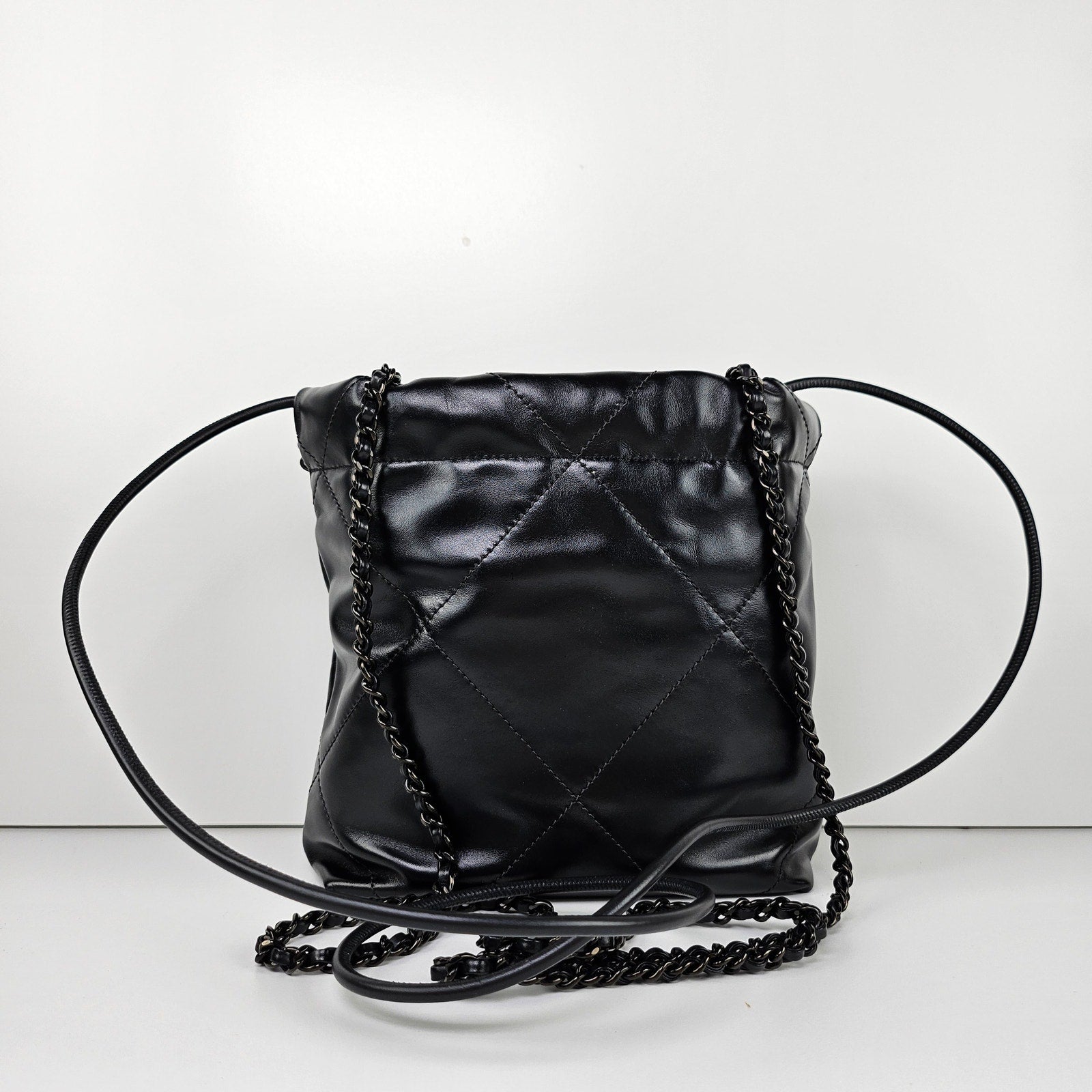 Chanel 22 Mini So Black Crossbody Bag