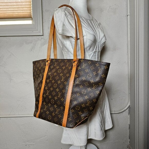 Louis Vuitton Monogram Sac Shopping Tote