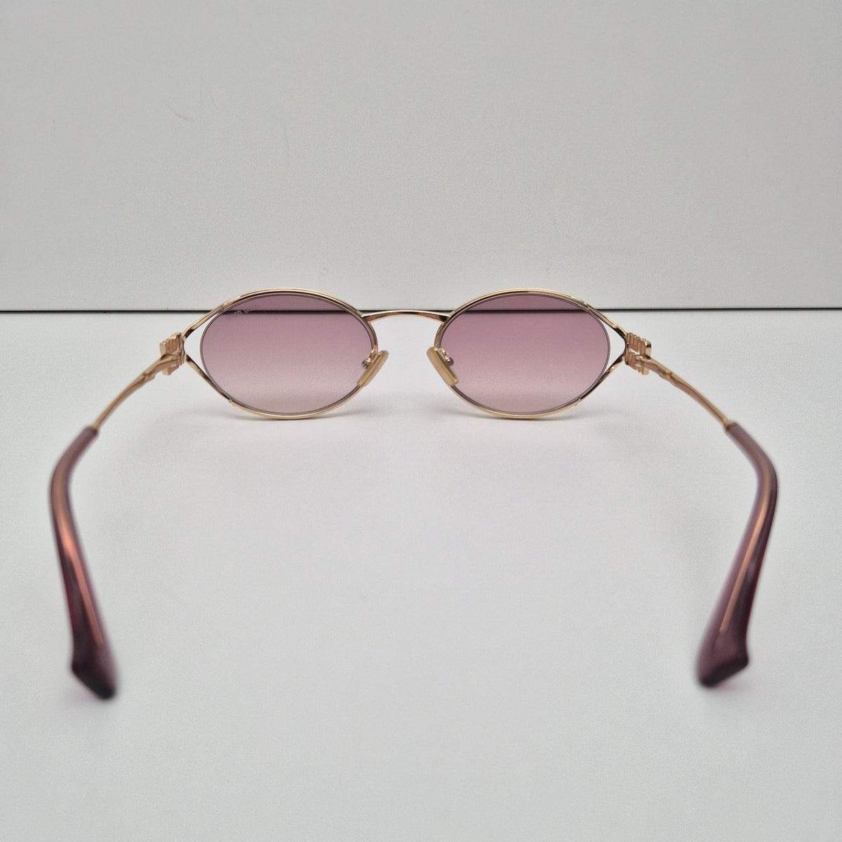 Miu Miu MU 52YS 5AK06S Gold Rose Women’s Sunglasses