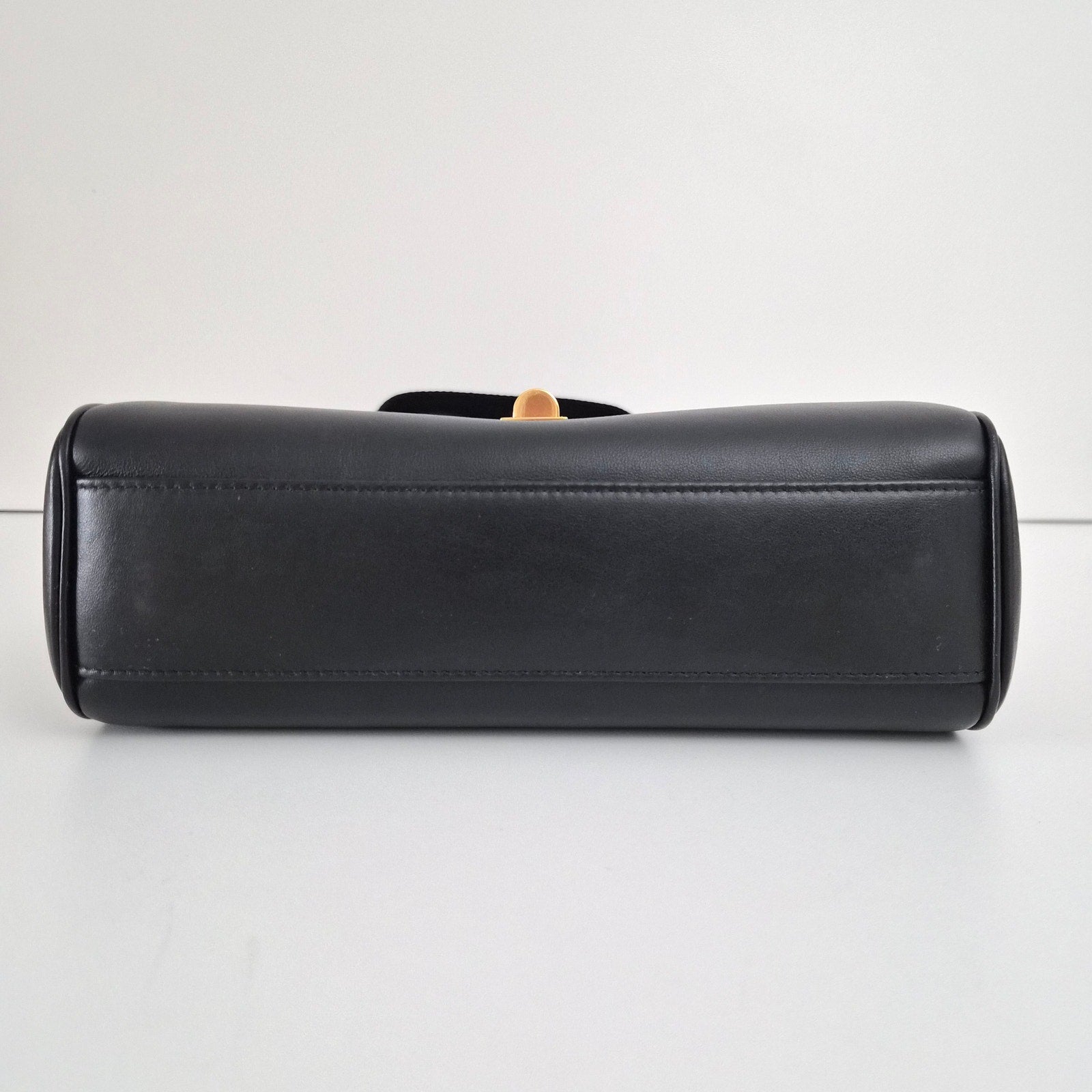 Celine Smooth Calfskin Teen Soft 16 Shoulder Bag Black