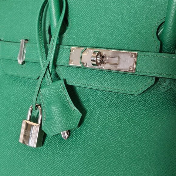 Hermes Birkin 30 Epsom Leather Cactus Green