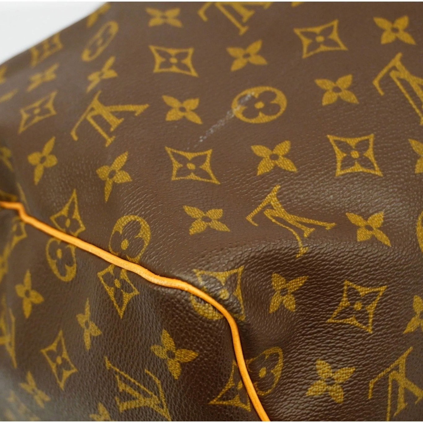 Louis Vuitton Monogram Keepall 55 Travel Duffle Bag