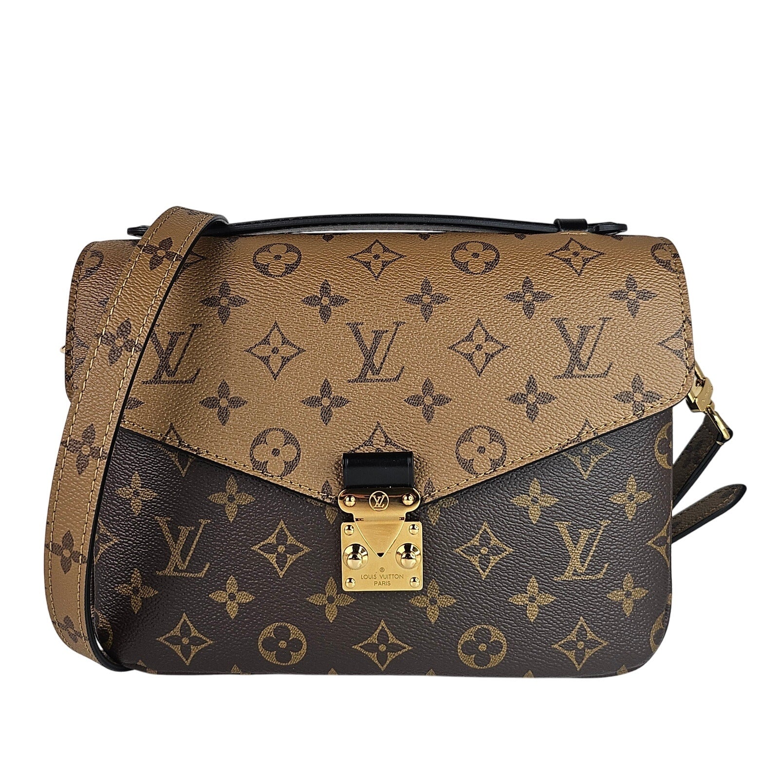 Louis Vuitton Reverse Monogram Pochette Metis Crossbody Bag