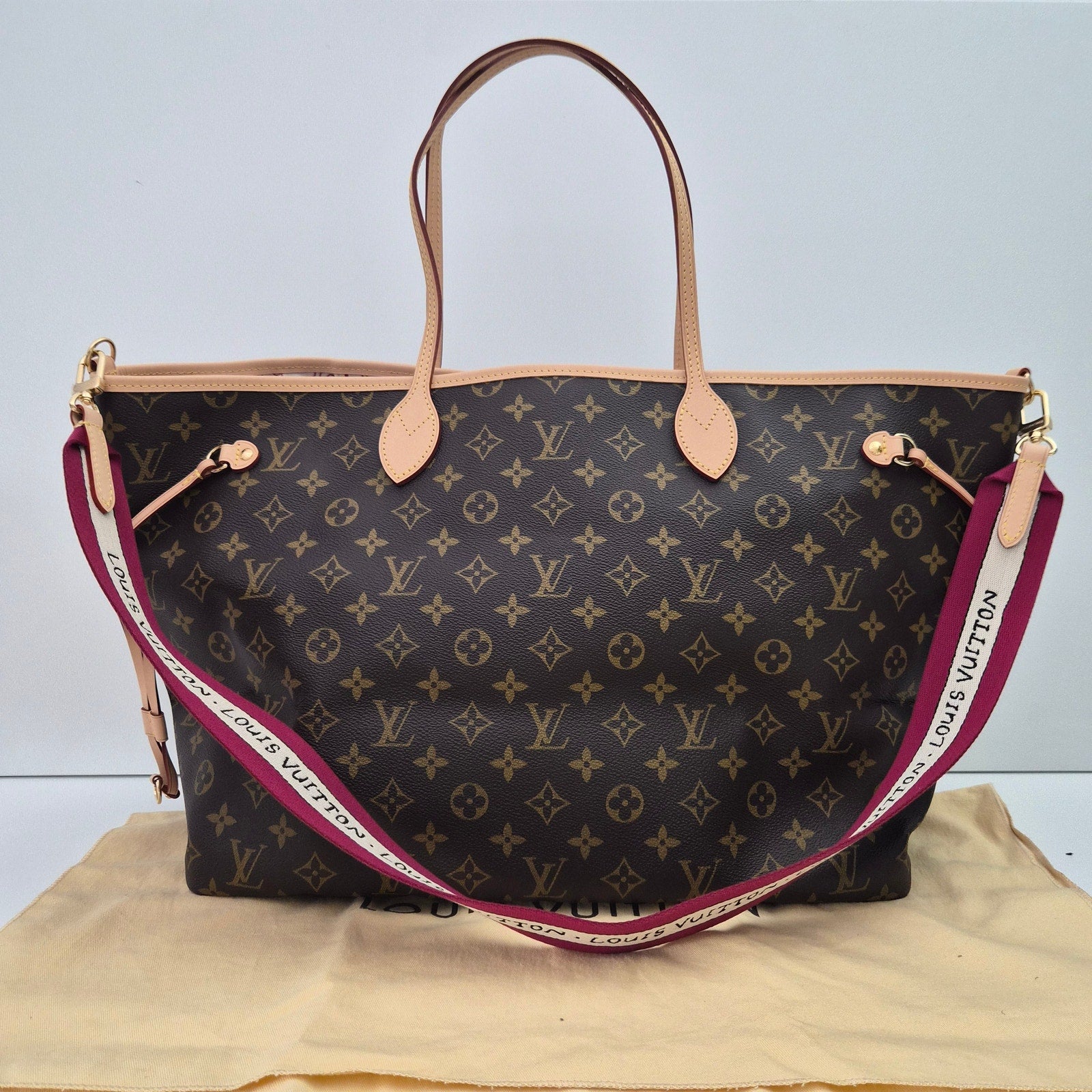 Louis Vuitton Travels With Grace Coddington Neverfull Inside Out GM