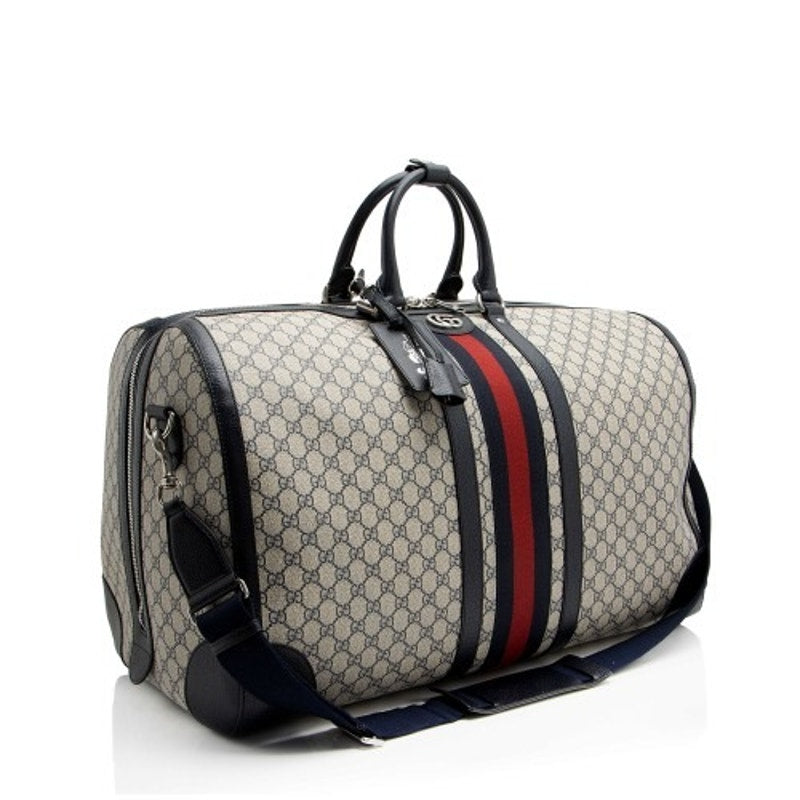 Gucci Savoy Maxi Duffle Travel Bag