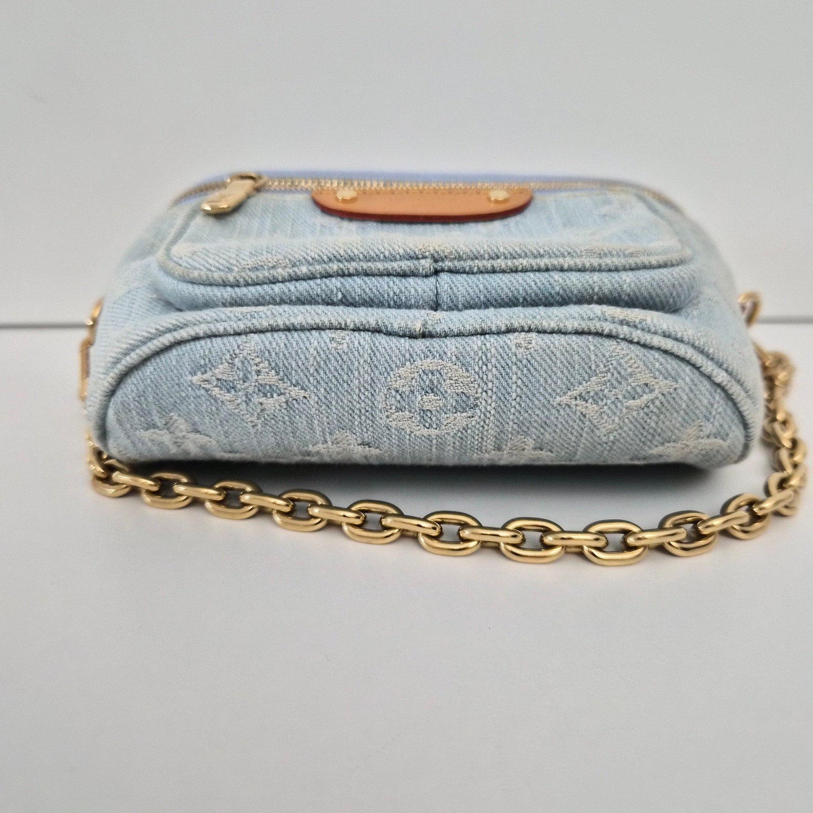 Louis Vuitton Monogram Mini Denim Bumbag