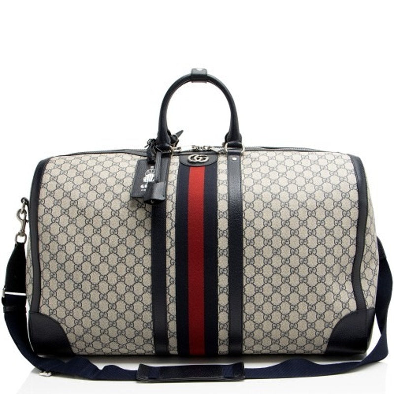 Gucci Savoy Maxi Duffle Travel Bag