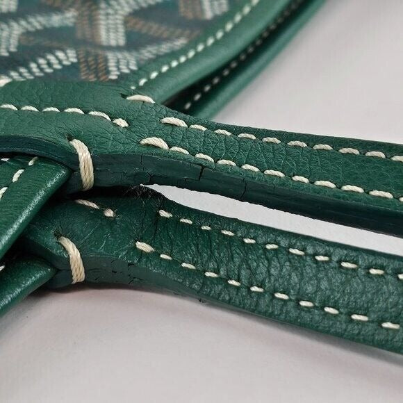 Goyard Goyardine Saint Louis PM Tote Green