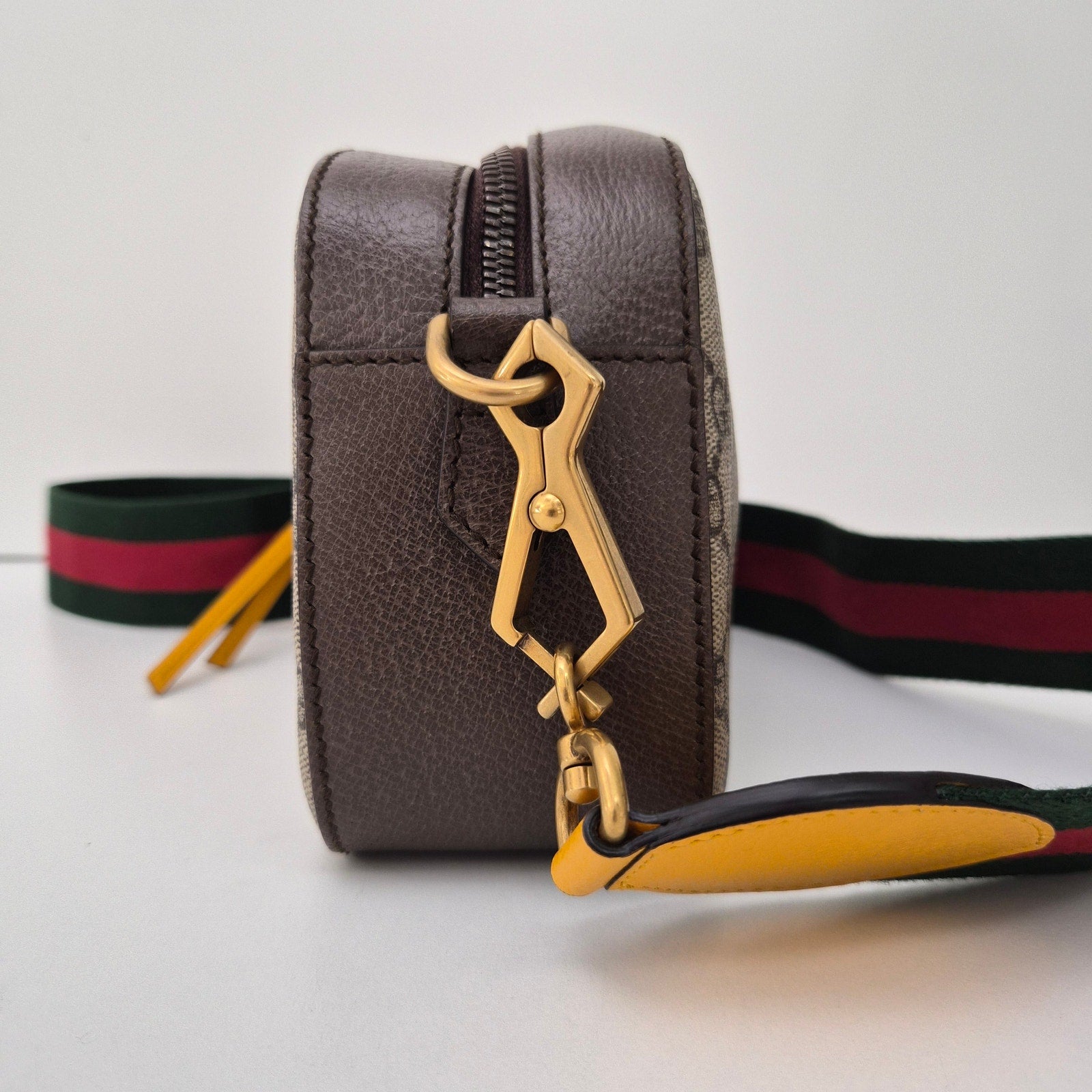 Gucci GG Supreme Monogram Web Neo Vintage Crossbody Bag