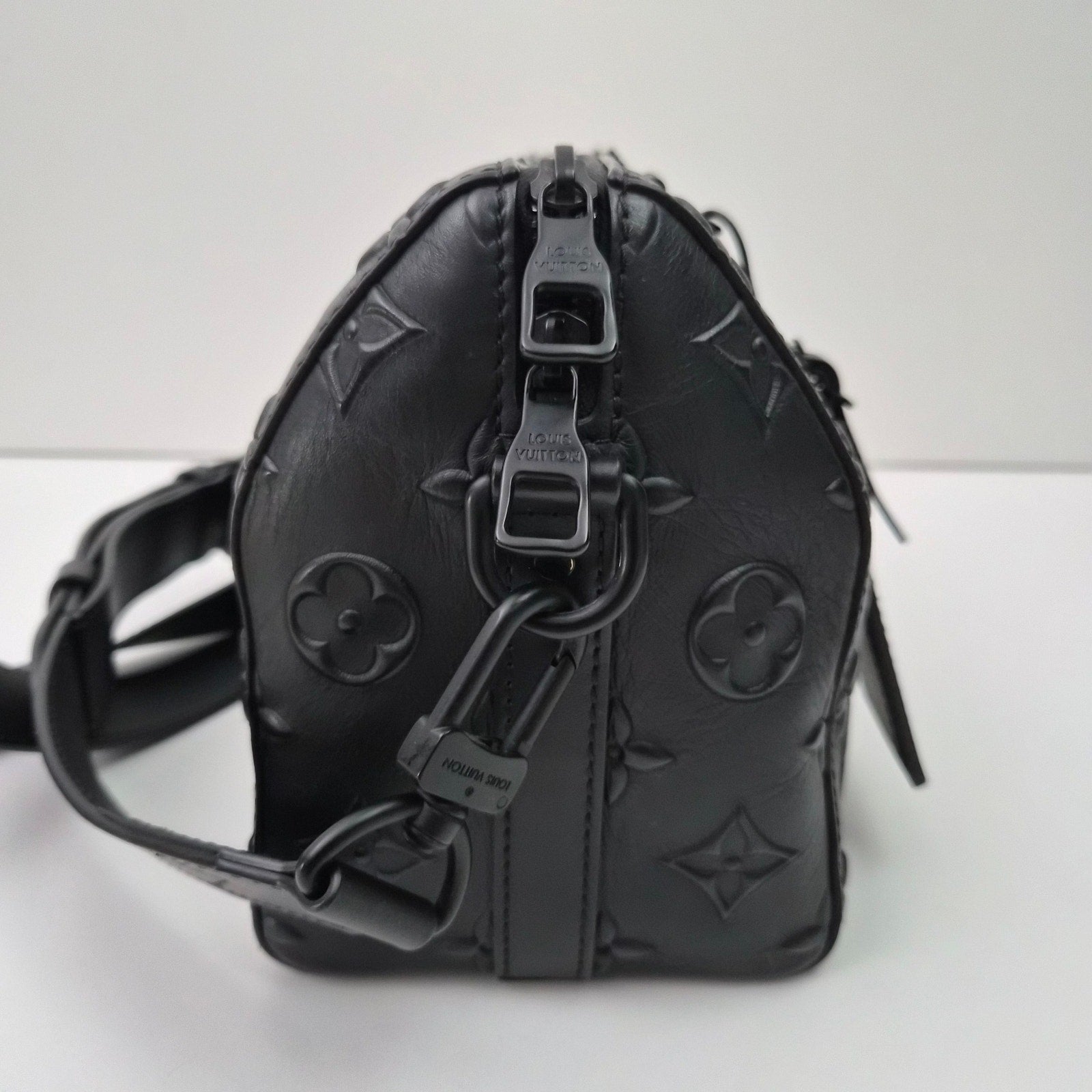 Louis Vuitton Monogram Seal City Keepall Black