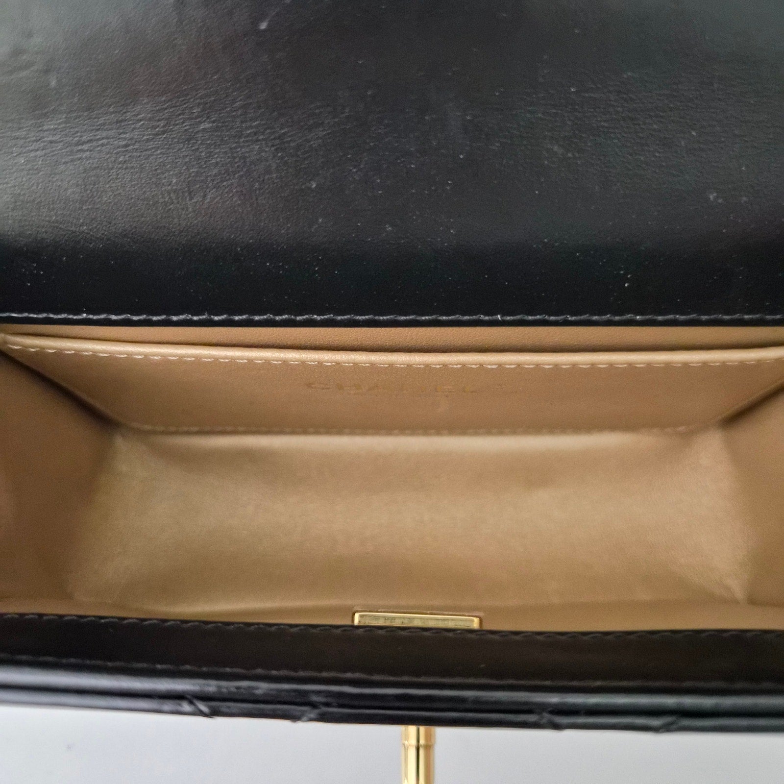 Chanel Calfskin Quilted Mini Perfect Fit Flap Black