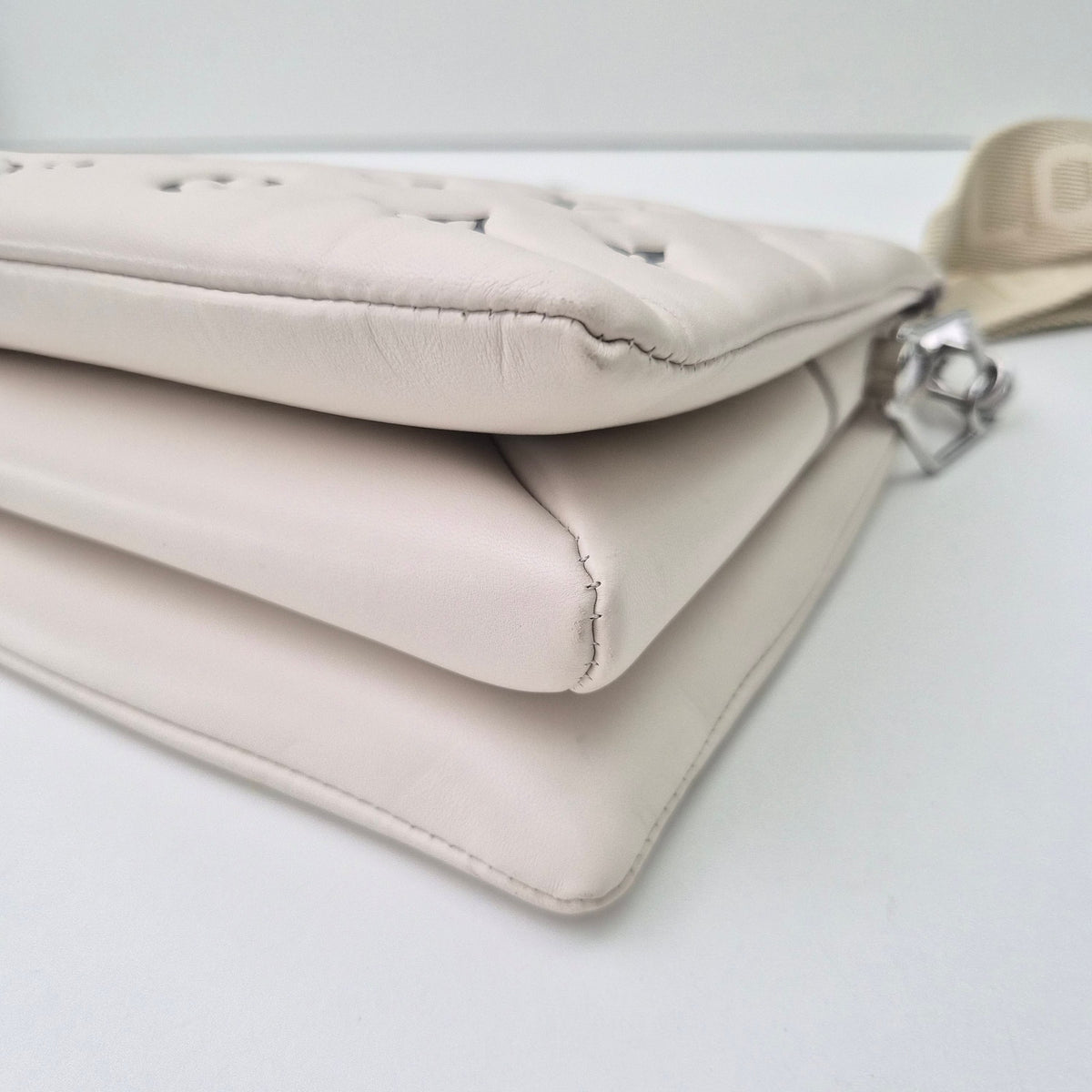 Louis Vuitton Coussin PM Limited Edition Ski Collection Cream Gray
