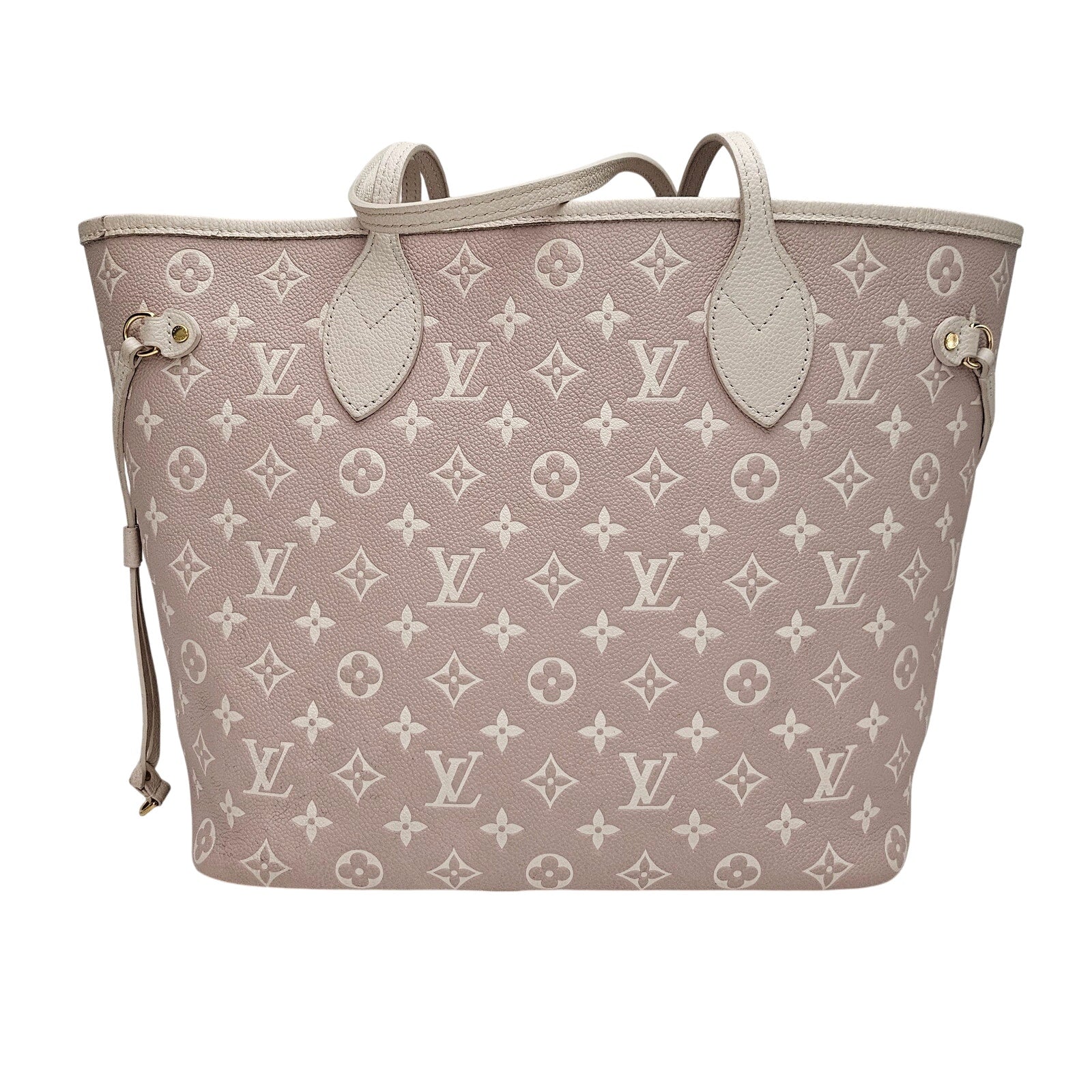 Louis Vuitton Neverfull NM Tote Spring in the City Monogram Empreinte Leather MM Kaki/Beige/Crea