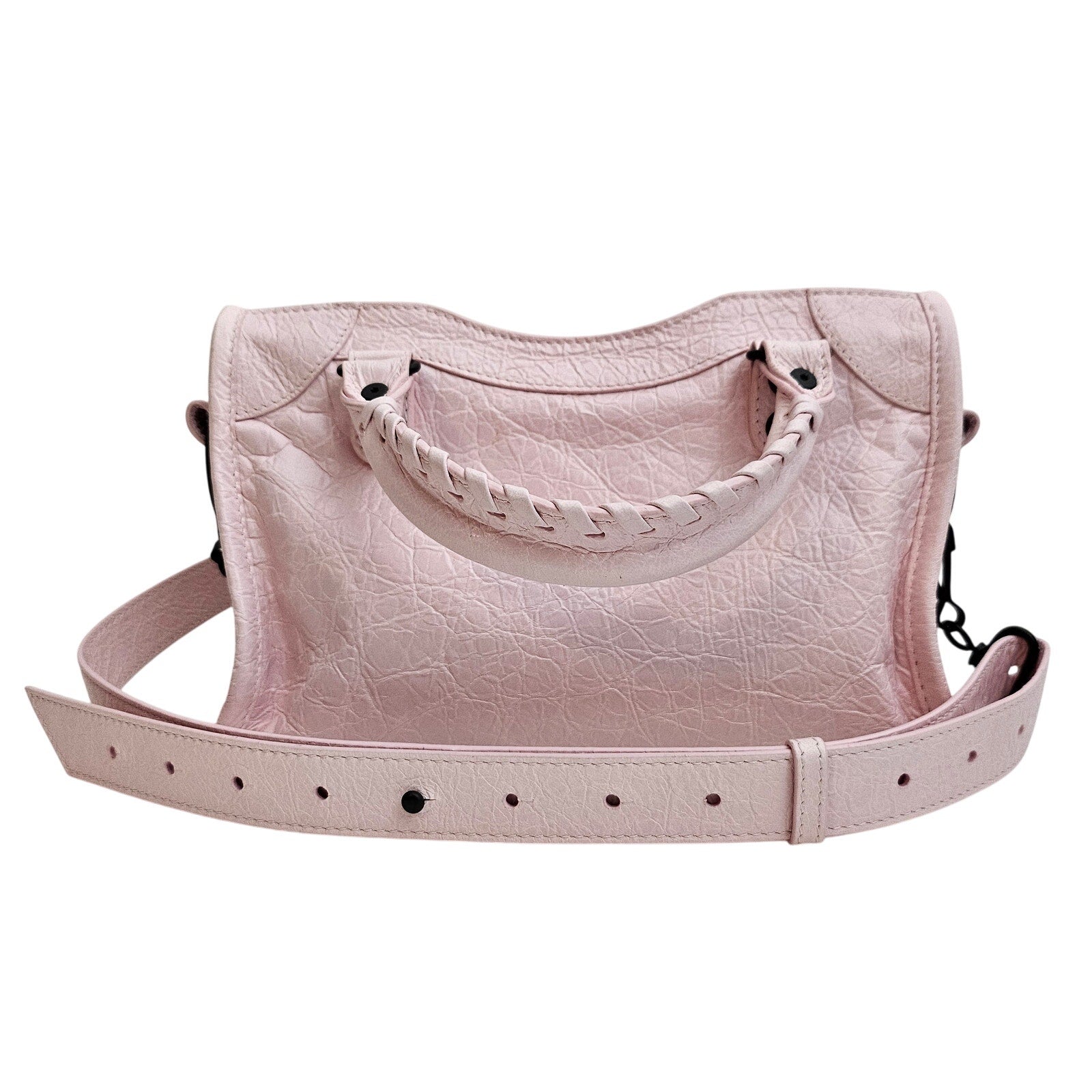 Balenciaga Le City Mini Bag in Petal Pink Arena