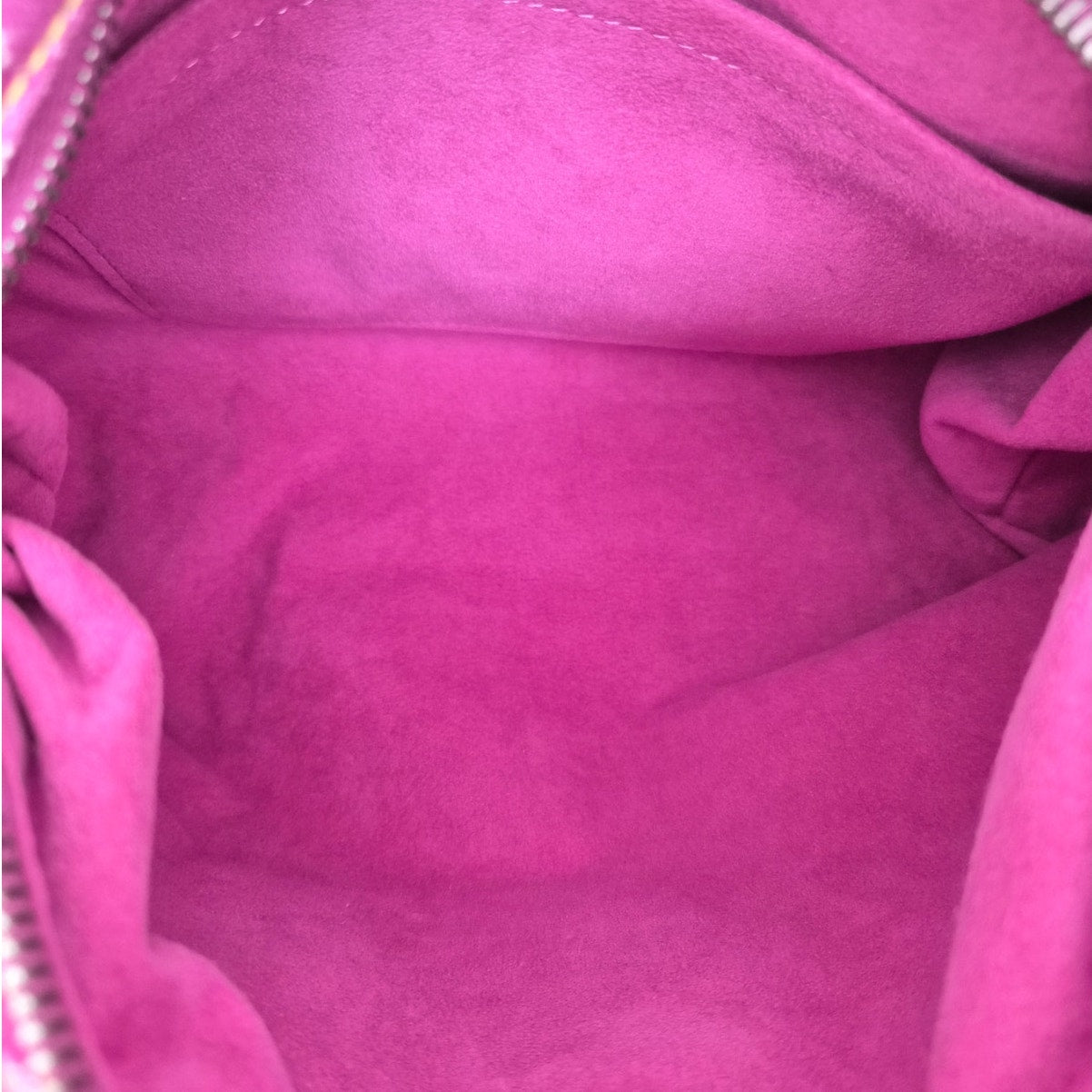 Louis Vuitton Fuchsia Denim Monogram Baggy PM Bag