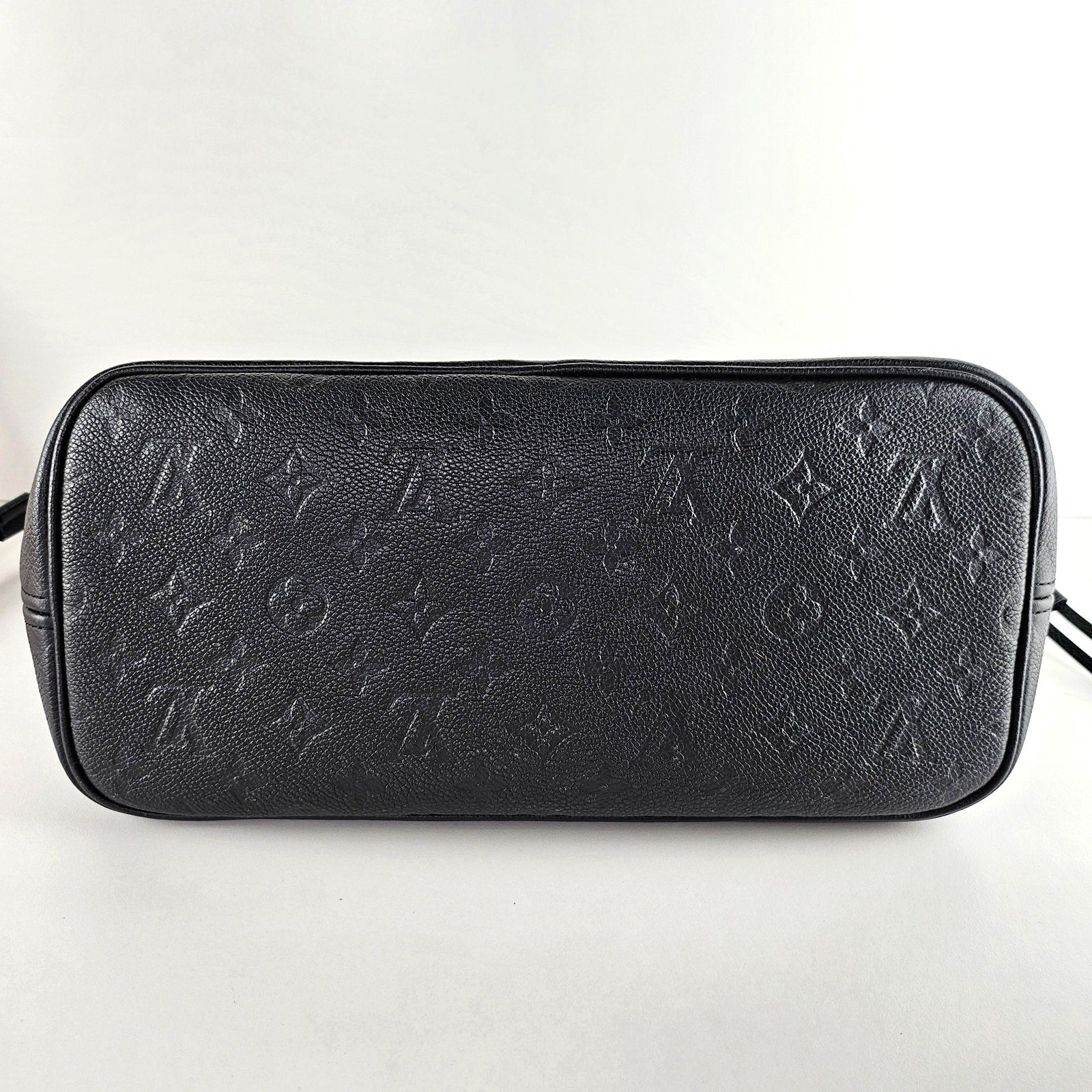 Louis Vuitton Empreinte Monogram Giant Neverfull MM Black Tote