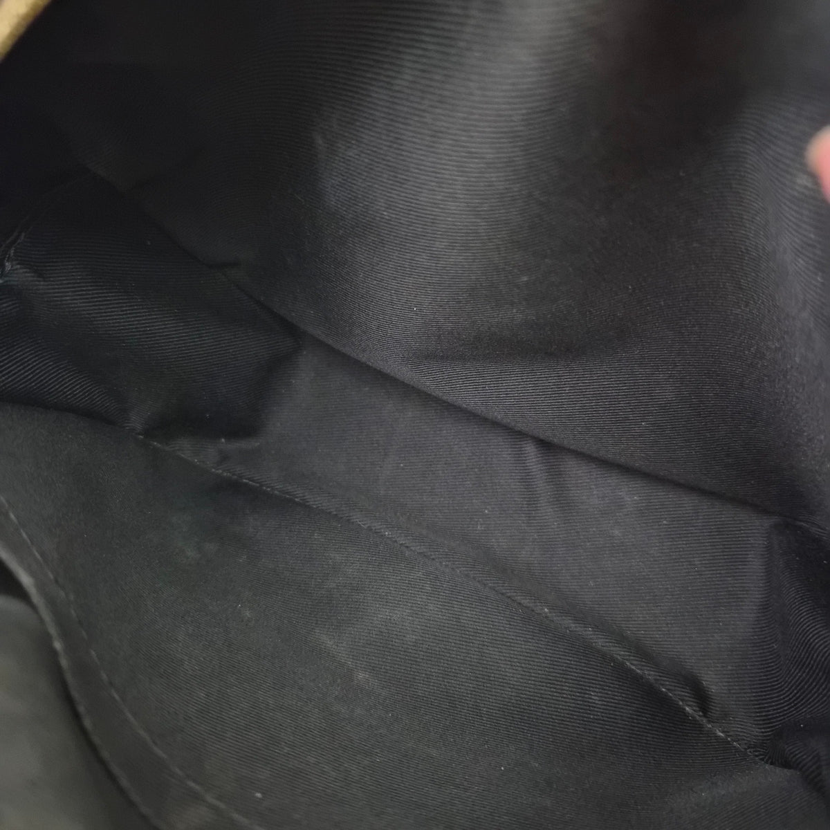 Louis Vuitton Damier Ebene Valisette Souple BB Black