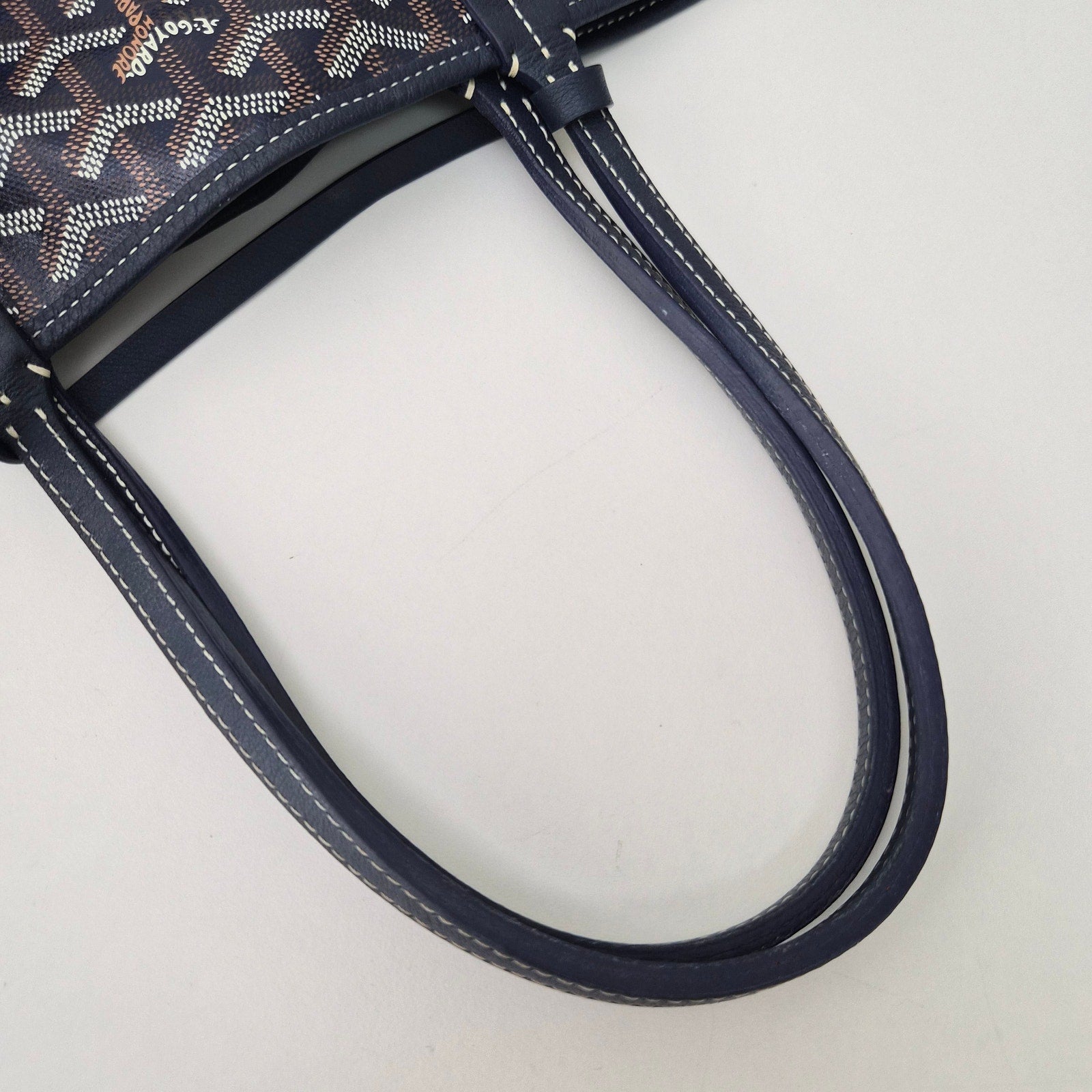 Goyard Reversible Anjou PM Tote Navy