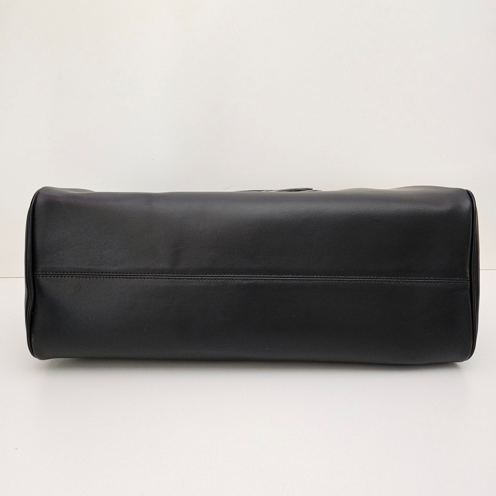 Celine Large Cabas Hippo Drawstring Cuir Triomphe Smooth Leather Tote Black