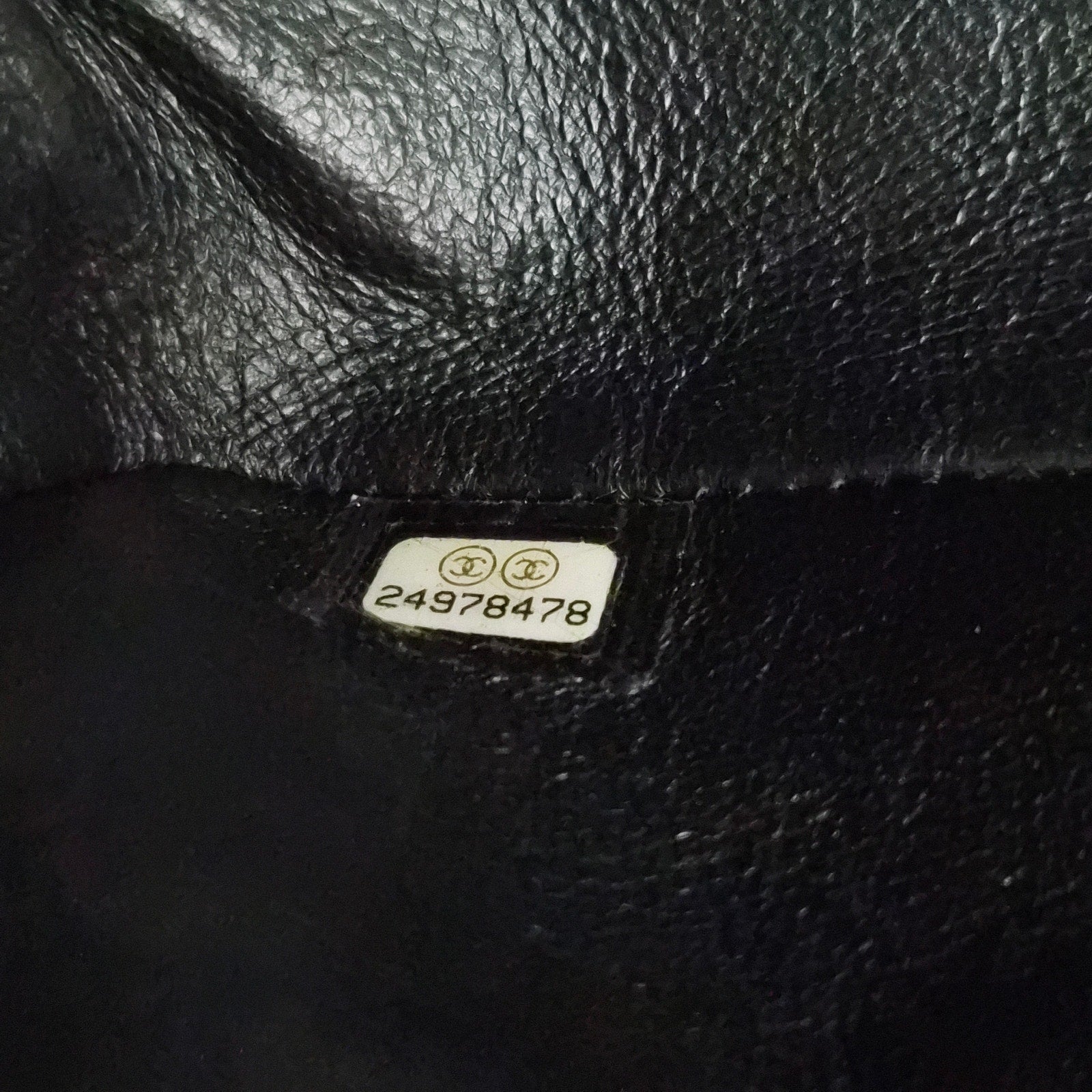 Chanel Classic Medium Glitter Flap 18C Iridescent Black Caviar Gunmetal Hardware