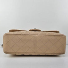 Load image into Gallery viewer, Chanel Caviar Leather Quilted Jumbo Single Flap Beige
