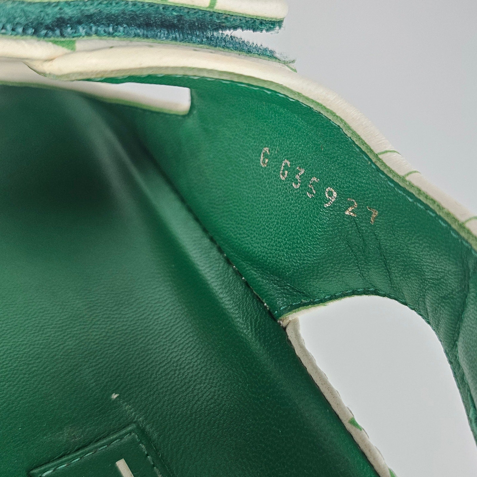 Chanel Green CC Dad Sandals US 8 / EU 38