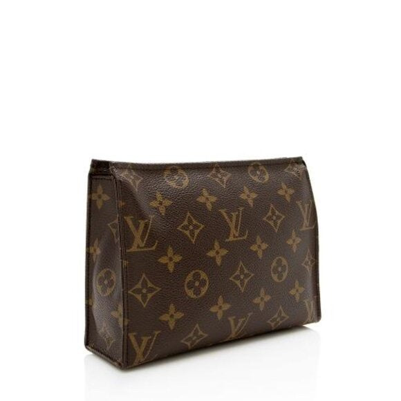 Louis Vuitton Monogram Toiletry Pouch Cosmetic Case 19