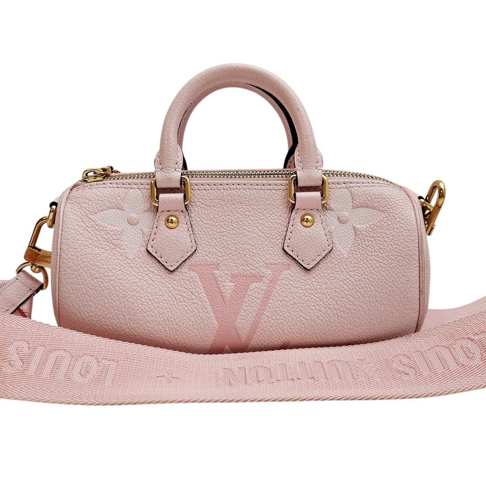 Louis Vuitton Empreinte Monogram Giant By The Pool Papillon BB Pink