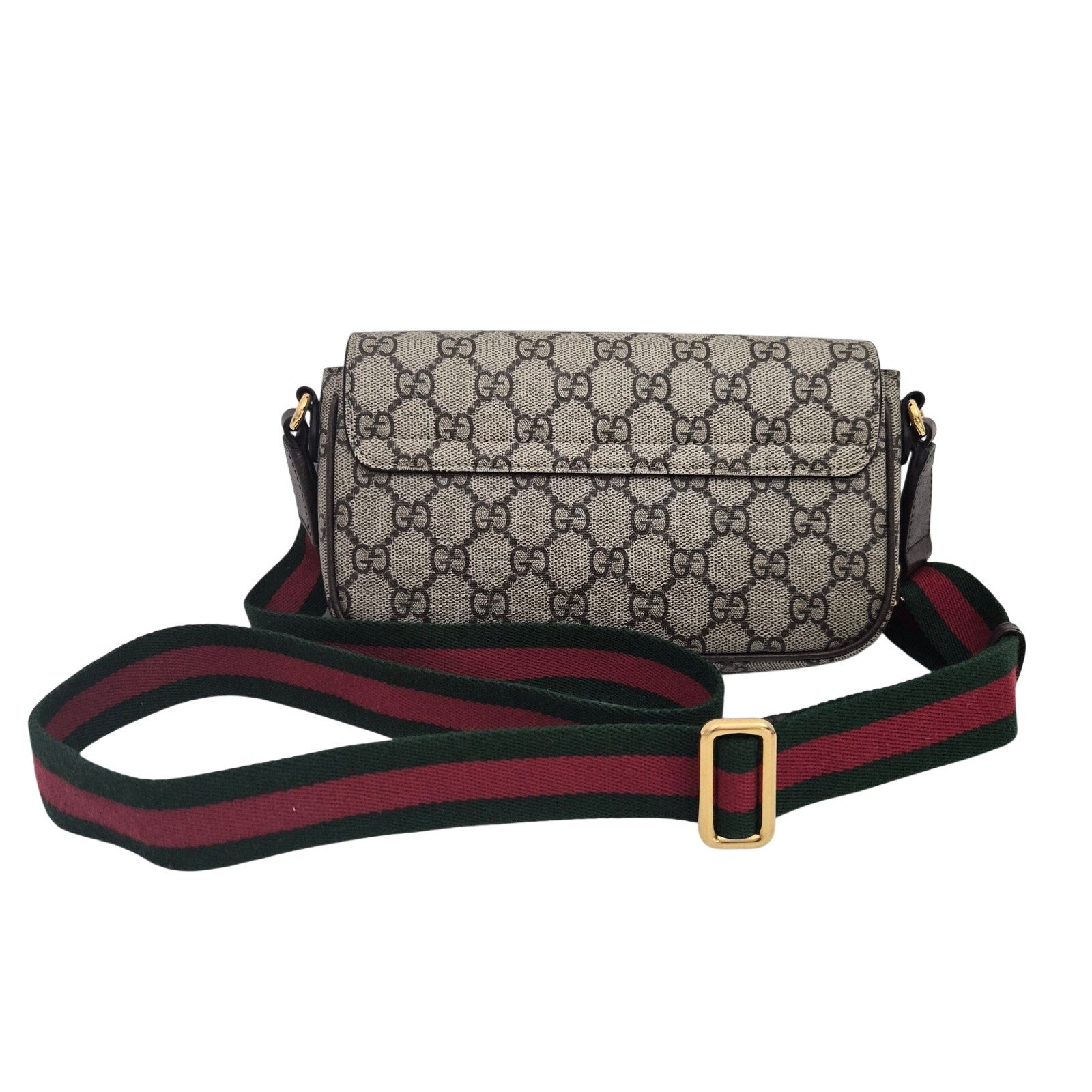 Gucci GG Supreme Monogram Ophidia Pochette Envelope Bag