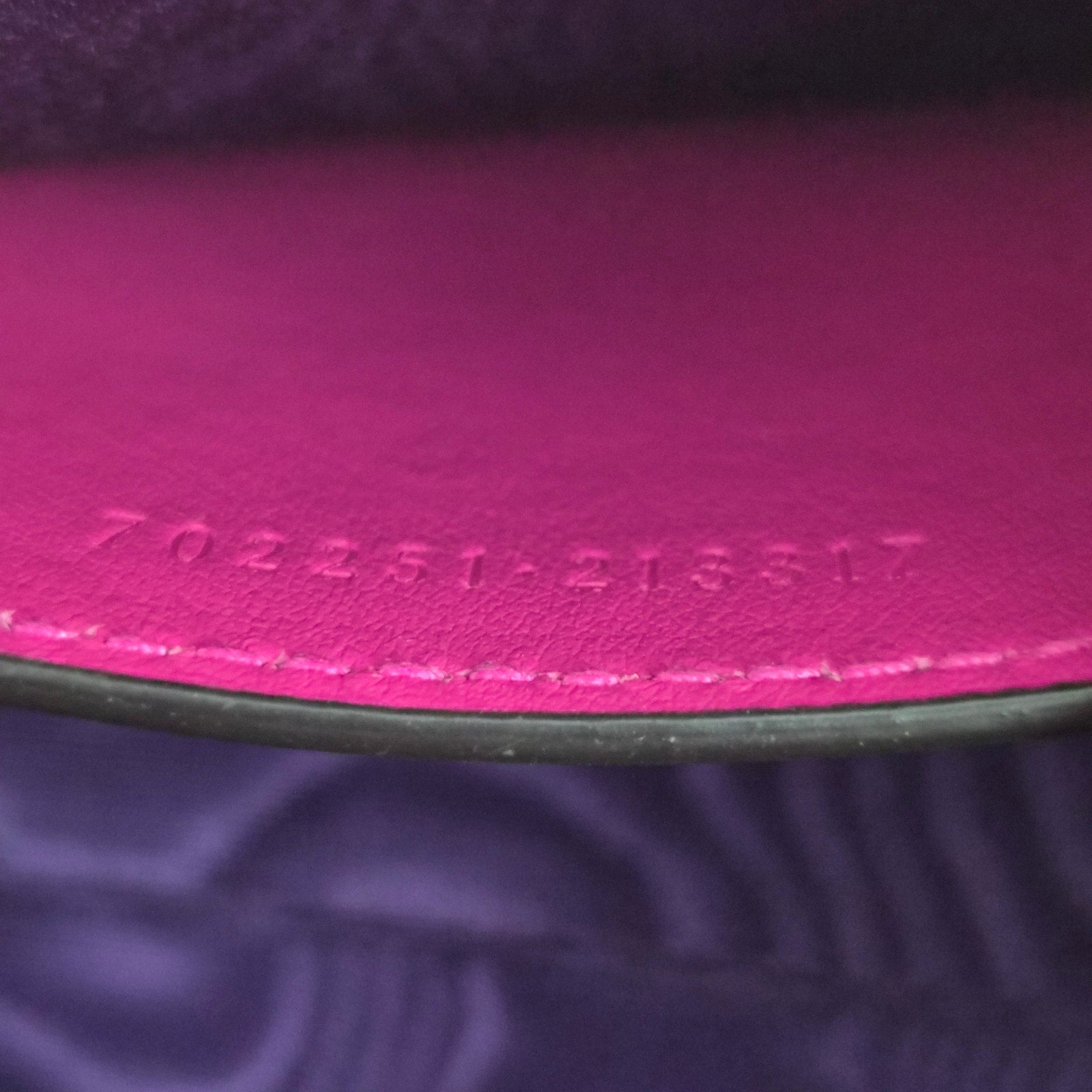 Gucci Nylon Calfskin Enamel GG Matelasse Mini Bowler Bag Lovely